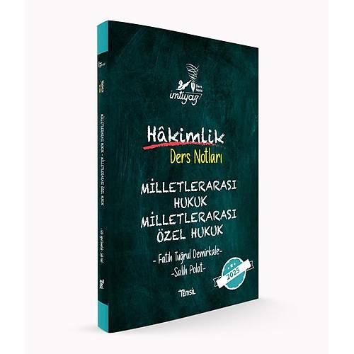 �MT�YAZ Milletleraras� Hukuk- Milletleraras� �zel Hukuk Ders Notlar�