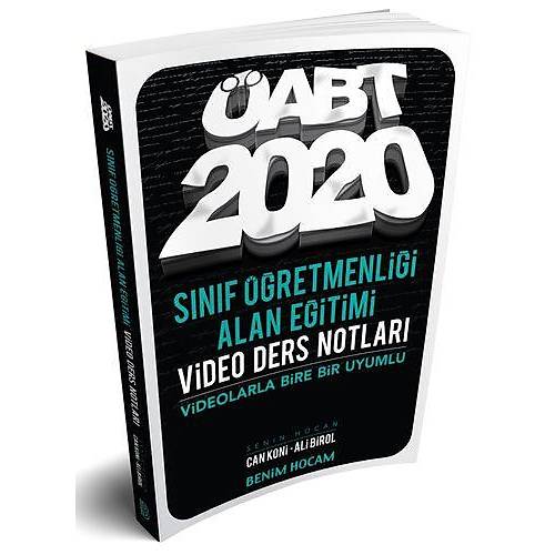 Benim Hocam Yaynlar 2020 ABT Snf retmenlii Alan Eitimi Video Ders Notlar Can Kni