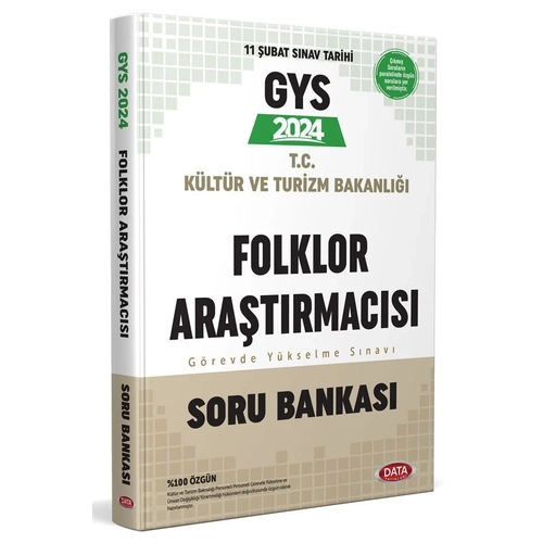 K�lt�r ve Turizm Bakanl��� Folklor Ara�t�rmac�s� GYS Soru Bankas�