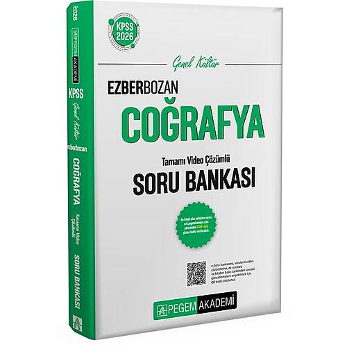 2026 KPSS Genel Yetenek Genel K�lt�r Ezberbozan Co�rafya Tamam� Video ��z�ml� Soru Bankas�