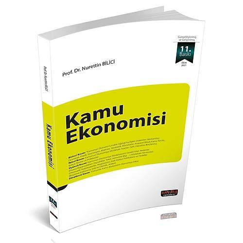 Kamu Ekonomisi - Nurettin Bilici 11, Bask Ekim 2021