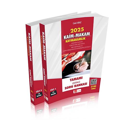 Kaim Makam Kaymakamlk Mevzuat ve Teori zml Soru Bankas Celal Araz 2025