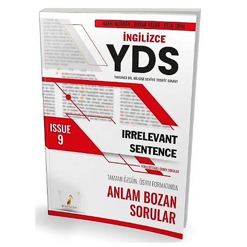 Pelikan YDS ngilizce Issue-9 Anlam Bozan Sorular Pelikan Yaynlar