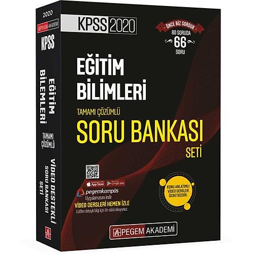 2020 KPSS Eitim Bilimleri Tamam zml Modler Soru Bankas Seti - 6 Kitap