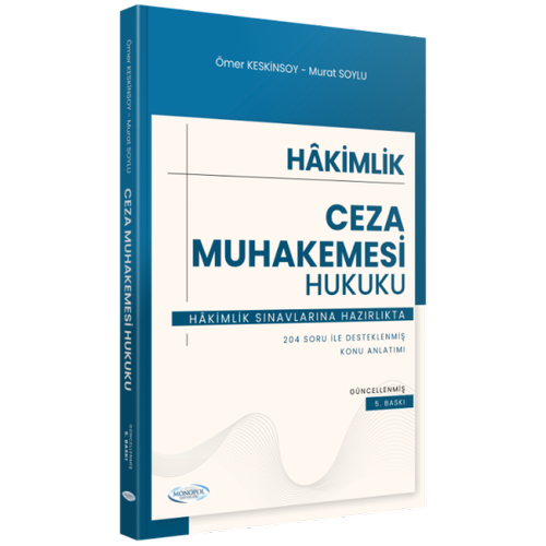 Ceza Muhakemesi Hukuku mer Keskinsoy, Murat Soylu Monopol Yaynlar