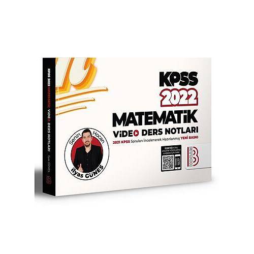 Benim Hocam Yaynlar 2022 KPSS Matematik Video Ders Notlar