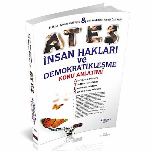 Sava� Yay�nlar� ATE� �nsan Haklar� ve Demokratikle�me Konu Anlat�m� 2025