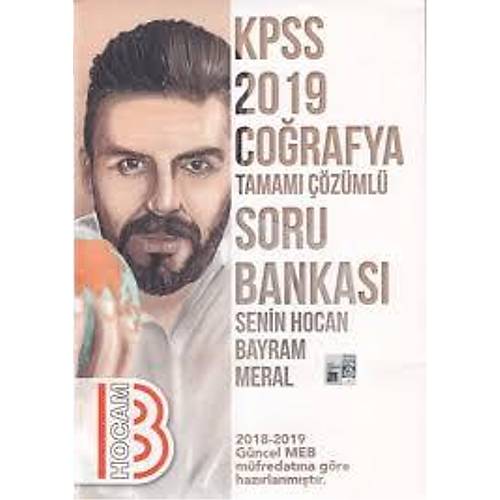 2019 KPSS Coğrafya Tamamı Çözümlü Soru Bankası Benim Hocam Yayınları
