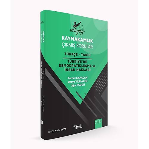 MTYAZ Kaymakamlk km Sorular Trke - Tarih - Trkiye'de Demokratikleme ve nsan Haklar