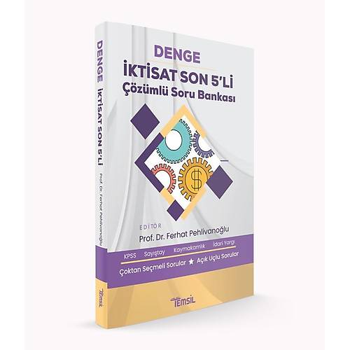 Temsil DENGE KPSS Say��tay Kaymakaml�k �dari Yarg� �ktisat Son 5 li Soru Bankas� ��z�ml� - Ferhat Pehlivano�lu Temsil Yay�nlar�