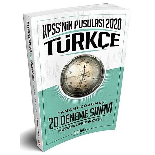 Doğru Tercih 2020 KPSS nin Pusulası Türkçe 20 Deneme Çözümlü Doğru Tercih Yayınları