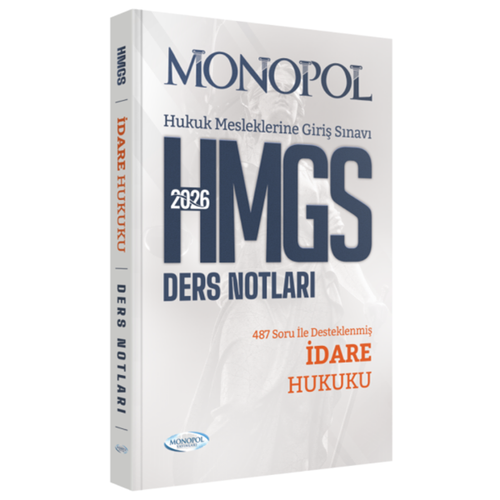 Monopol Yay�nlar� 2026 HMGS �dare Hukuku Ders Notlar� Faruk G��g�n
