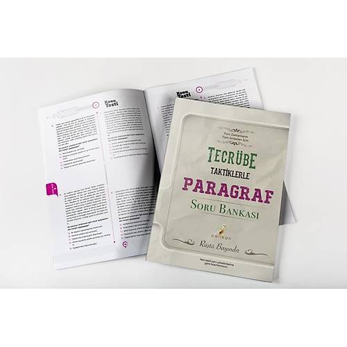 Pelikan Kitabevi  Tecr�be Taktiklerle Paragraf Soru Bankas� T�m Zamanlar�n T�m S�navlar� ��in