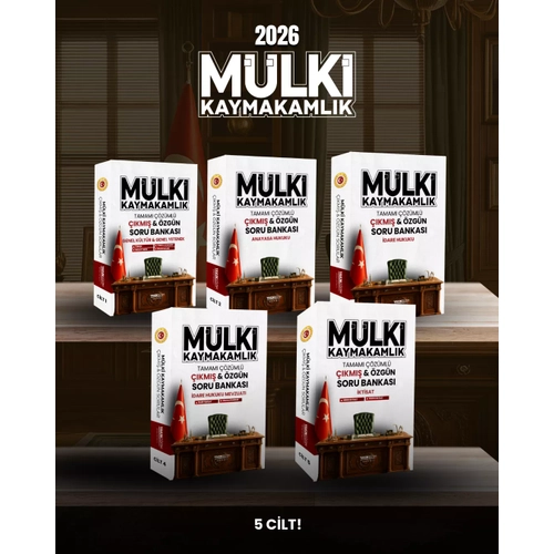 M�lki Kaymakaml�k ��km�� + �zg�n Soru Bankas� 2026