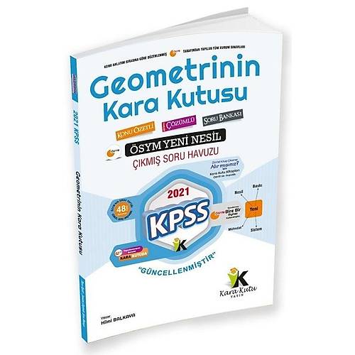 nformal 2021 KPSS Geometrinin Kara Kutusu km Sorular Soru Bankas zml nformal Yaynlar