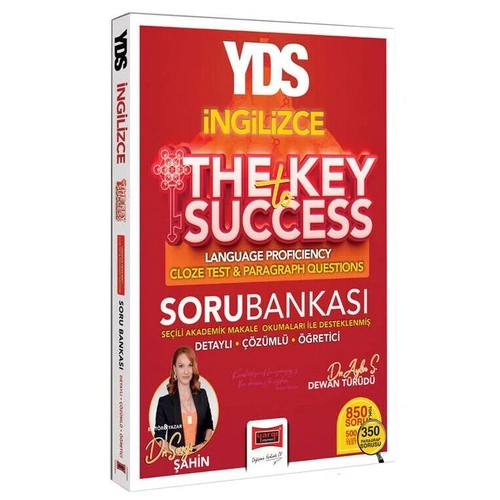 Yarg� YDS �ngilizce The Key To Success Soru Bankas� Language Proficiency Cloze Test Paragraph Questions - Sevgi �ahin Yarg� Yay�nlar�