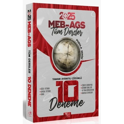 CBA Yay�nlar� 2025 MEB-AGS T�m Dersler 10 Deneme ��z�ml�