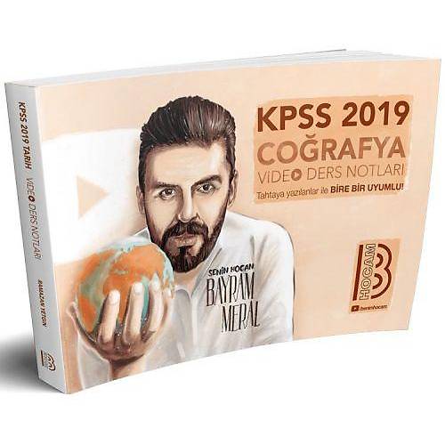 2019 KPSS Coğrafya Video Ders Notları Benim Hocam Yayınları