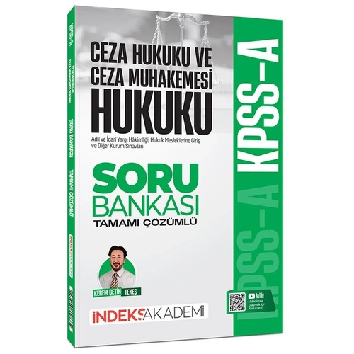 �ndeks Akademi 2026 KPSS A Grubu Ceza Hukuku ve Ceza Muhakemesi Hukuku Soru Bankas� ��z�ml� - Kerem �etin Teke� �ndeks Akademi Yay�nc�l�k
