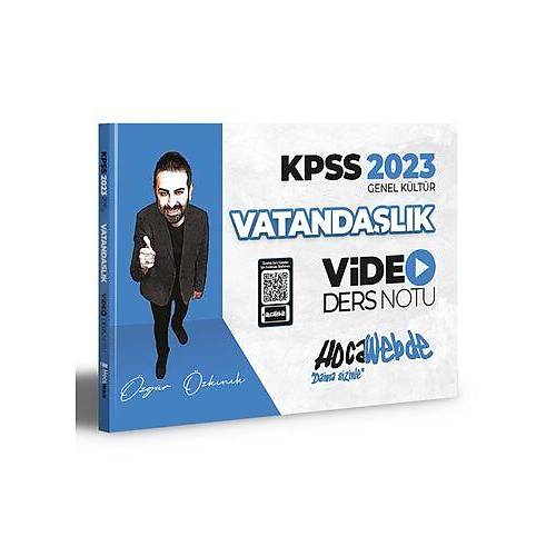 HocaWebde Yaynlar 2023 KPSS Vatandalk Video Ders Notu