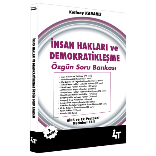 4T nsan Haklar ve Demokratikleme zgn Soru Bankas 4T Yaynevi 2019