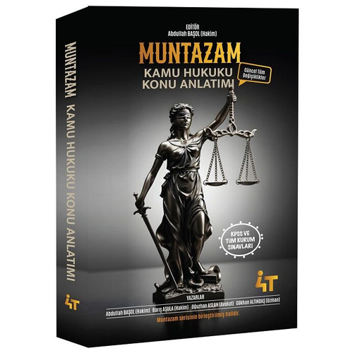 4T Yay�nlar� MUNTAZAM Kamu Hukuku Konu Anlat�m� Abdullah Ba�ol, U�ur �ivka 4T Yay�nlar�