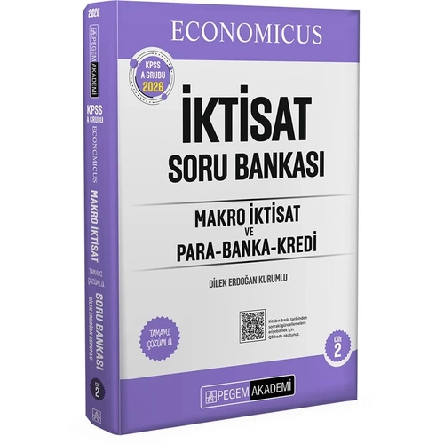Pegem 2026 KPSS A Grubu Economicus �ktisat Soru Bankas� Cilt-2 Makro �ktisat Pegem Akademi Yay�nlar�