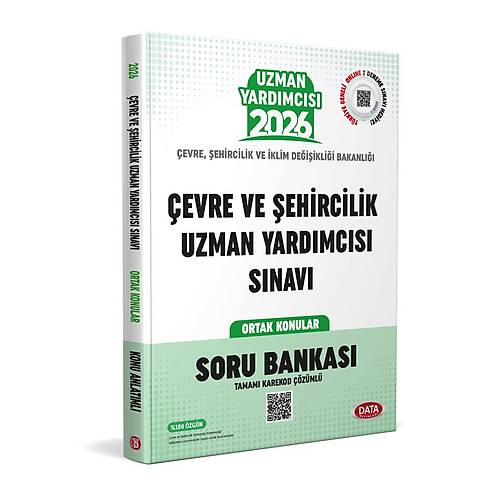 �evre ve �ehircilik Bakanl��� �evre ve �ehircilik Uzman Yard�mc�s� S�nav� Ortak Konular Soru Bankas� - Karekod ��z�ml�