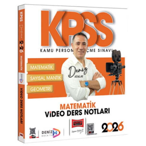 Yarg� Yay�nlar� 2026 KPSS Genel Yetenek Matematik Video Ders Notlar� Deniz Atalay