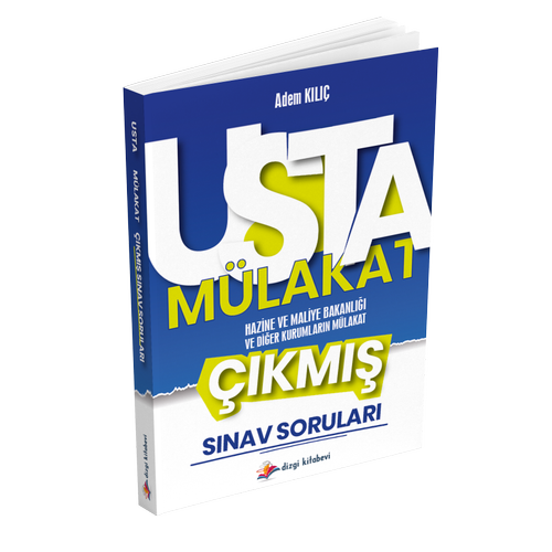 Dizgi Kitap Usta M�lakat Hazine ve Maliye Bakanl��� ve Di�er Kurumlar�n M�lakat ��km�� S�nav Sorular� Adem K�l��