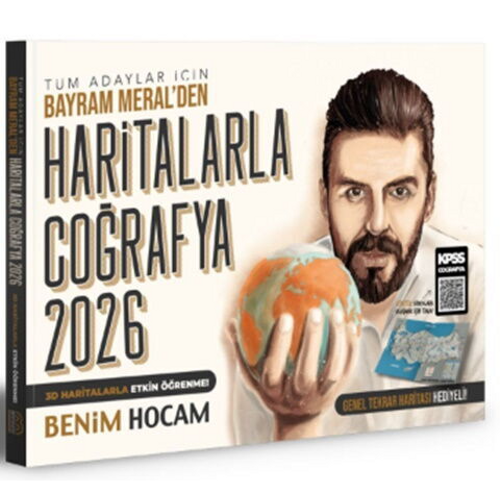 Benim Hocam Yaynlar 2026 Tm Adaylar in Haritalarla Corafya  Bayram Meral