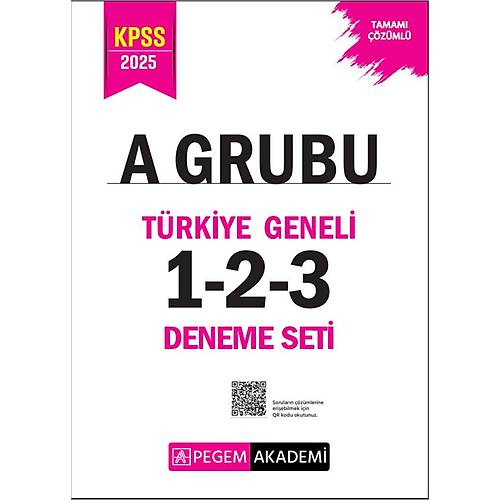 2025 KPSS A Grubu Tamam zml Trkiye Geneli 1-2-3 (3'l Deneme Seti)