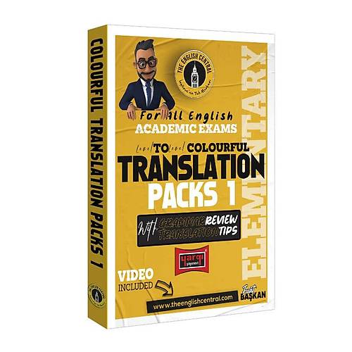 Yarg Yaynlar 2023 Tm ngilizce Akademik Snavlar in eviri Fasiklleri Gramer zeti eviri pular Translation Packs 1 (Elemantary)