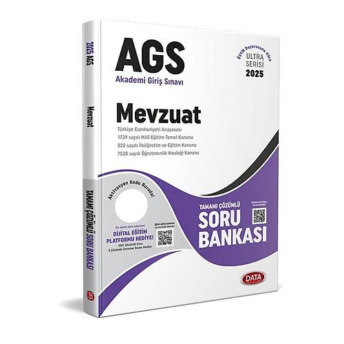 2025 MEB - AGS Mevzuat Soru Bankas� Data Yay�nlar�