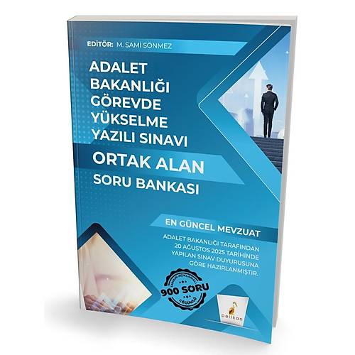 GYS Adalet Bakanl Grevde Ykselme Yazl Snav Ortak Alan Soru Bankas M. Sami Snmez Pelikan Yaynevi