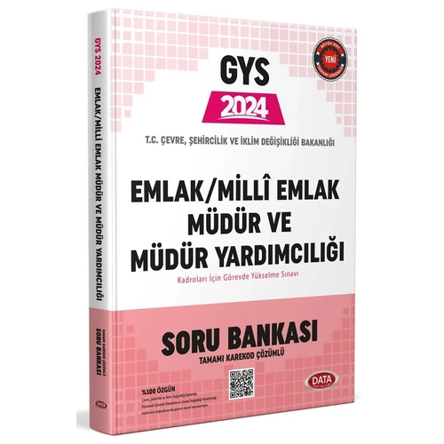 �evre ve �ehircilik Bakanl��� GYS Emlak - Milli Emlak M�d�r ve M�d�r Yard�mc�l��� Soru Bankas� - Karekod ��z�ml�
