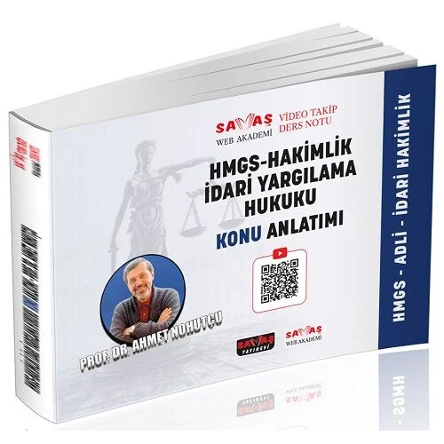 Sava� 2026 HMGS Hakimlik �dari Yarg�lama Hukuku Video Takip Ders Notu Konu Anlat�m� - Ahmet Nohut�u Sava� Yay�nlar�