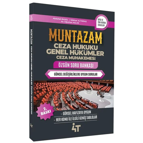 MUNTAZAM Ceza Hukuku Genel Hkmler Ceza Muhakemesi Soru Bankas 2025