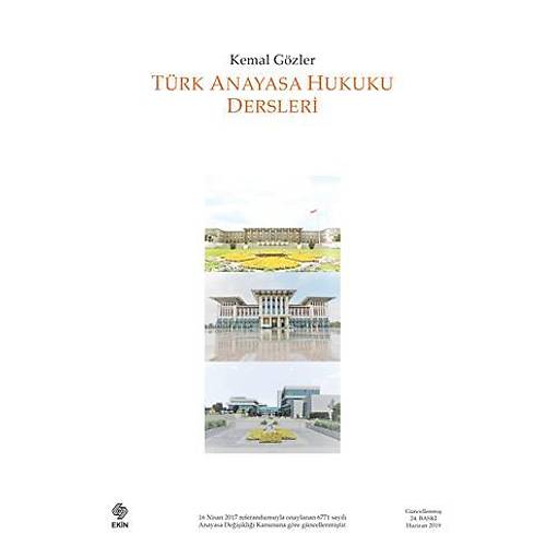 Trk Anayasa Hukuku Dersleri - Kemal Gzler