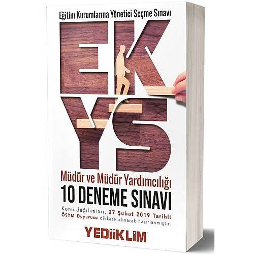 EKYS Eitim Kurumlarna Ynetici Seme Snav Mdr ve Mdr Yardmcl 10 Deneme Snav Yediiklim Yaynlar