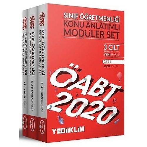 ABT Snf retmenlii Konu Anlatml Modler Set Yediiklim Yaynlar 2020