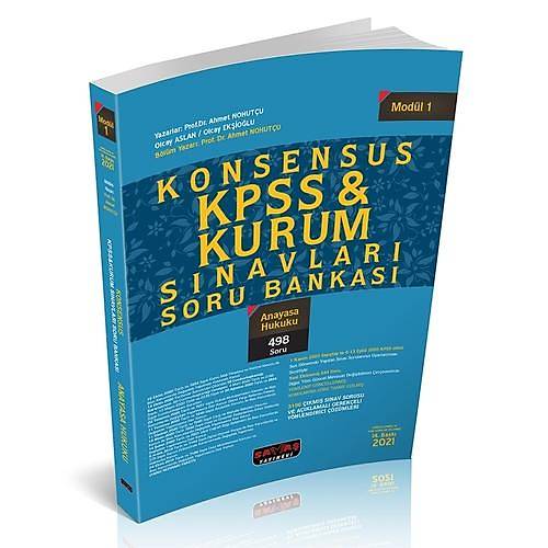 KONSENSUS KPSS Modl 1 Anayasa Hukuku Soru Bankas 2021