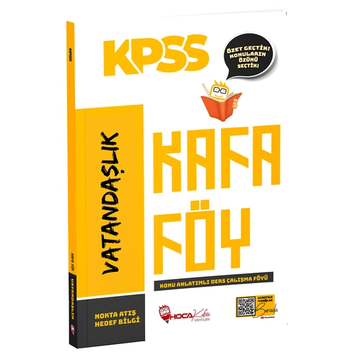 Hoca Kafas KPSS Vatandalk Konu Anlatml Kafa Fy Hoca Kafas Yaynlar
