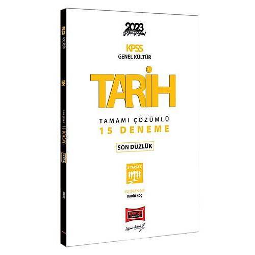 Yarg Yaynlar 2023 KPSS Tarih Son Dzlk 5 Yarg Tamam zml 15 Deneme