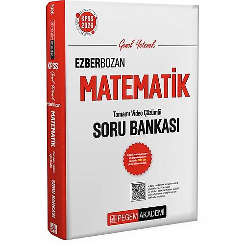 2026 KPSS Genel Yetenek Genel Kltr Ezberbozan Matematik Tamam Video zml Soru Bankas