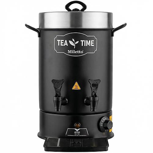 Miletto 120 Bardak Black Çay Makinesi 11,5 lt