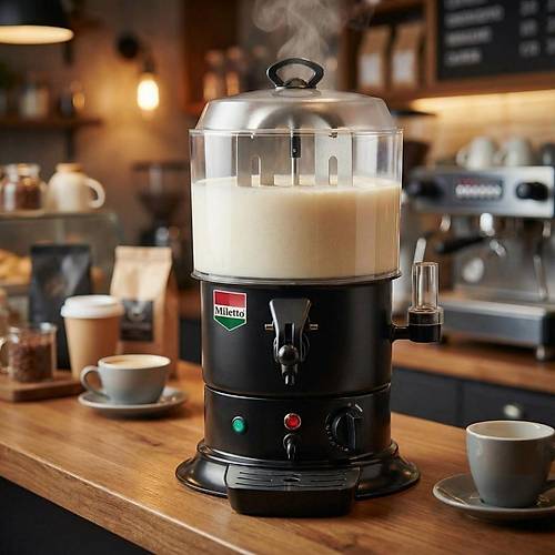 Miletto Siyah Model Sahlep ve S�cak �ikolata Is�t�c� 9 lt - CS1