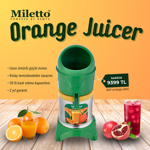 Miletto Profesyonel Portakal S�kma Makinas� - MS10T