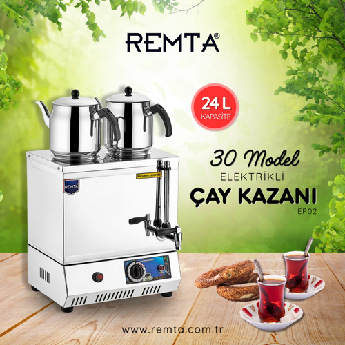 Remta 30 Model Elektrikli ay Oca 24 lt (Pleytsiz)