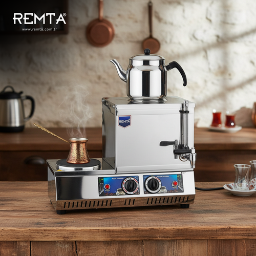 Remta 15 Model Elektrikli �ay Oca�� 14 lt